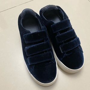 Sandro Paris Anita velvet sneaker